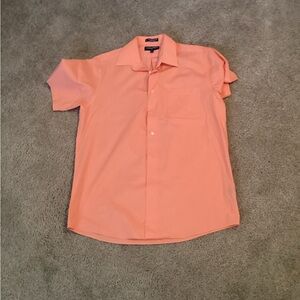 Saddlebred Men's Coral Button Down Shirt